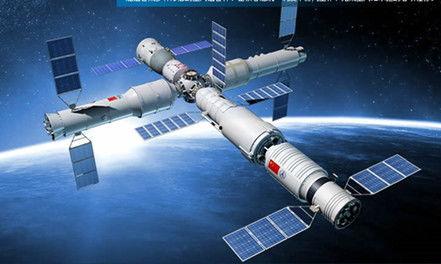 天宫二号图片,中国空间站建设的里程碑